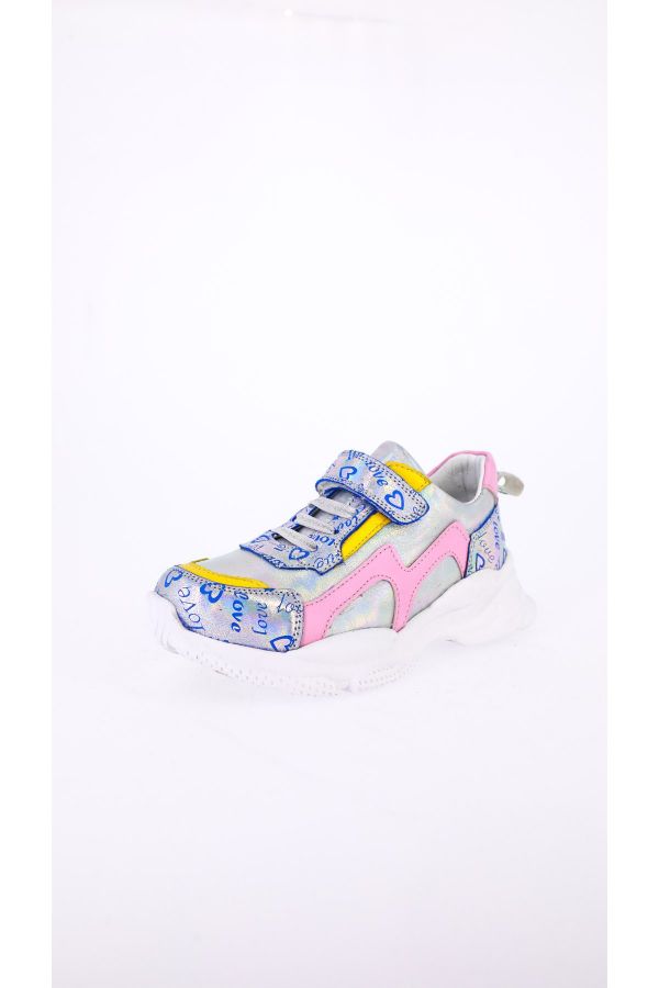 Picture of MOTTI COCUK 2021-26-30 105 SILVER Kids Sport Shoes