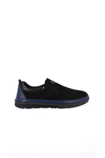 Picture of OZ EFELER 104-02-00 BLACK Men Daily Shoes