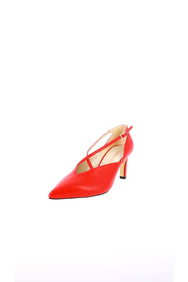 Picture of MARKO MİSS 7725 KIR MAT RED Women Daily Shoes