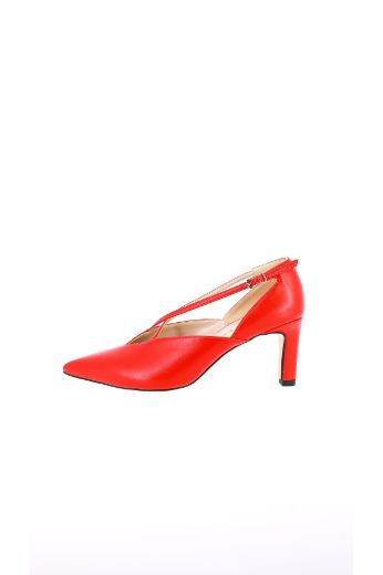 Picture of MARKO MİSS 7725 KIR MAT RED Women Daily Shoes