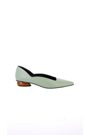 Picture of MARKO MİSS 7658 MAT GREEN Women Daily Shoes