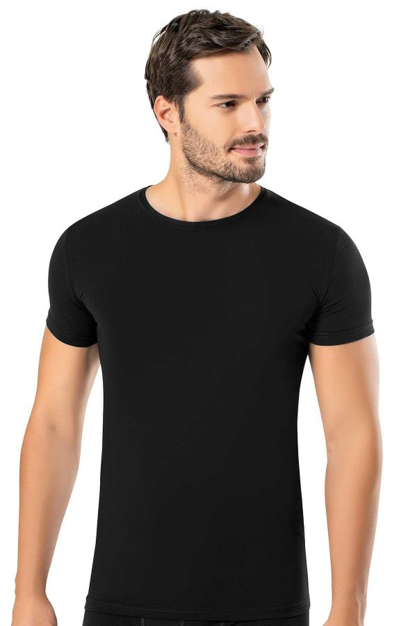 Picture of Erdem İç Giyim 1122 BLACK Men T-Shirt