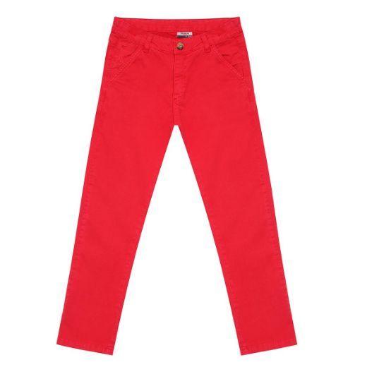 Picture of Nanica 121205 RED BOYS TROUSERS