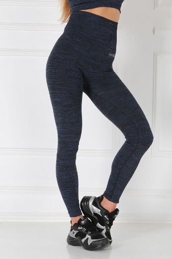 Picture of Penyelux A7123V1 ACTIVEWEAR SEAMLESS NAVY BLUE Women Tight