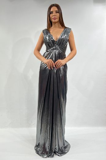 Picture of Maxxe 5373 SILVER Women Evening Gown