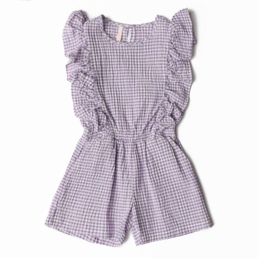 Picture of Nanica 222804 LILAC Girl Overalls