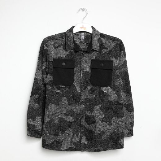 Picture of Nanica 322107 ANTHRACITE Boy Shirt