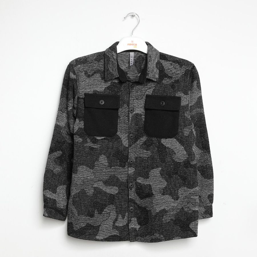 Picture of Nanica 322107 ANTHRACITE Boy Shirt