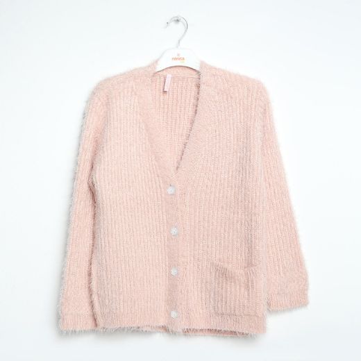 Picture of Nanica 422404 PINK Girl Cardigan