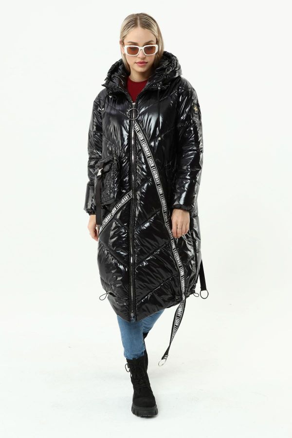 Picture of Carlioni BT.020.002 BLACK Women Puffer Coat