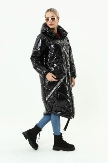 Picture of Carlioni BT.020.002 BLACK Women Puffer Coat