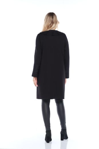 Picture of Aysel 3891-56 BLACK Plus Size Women Jacket 