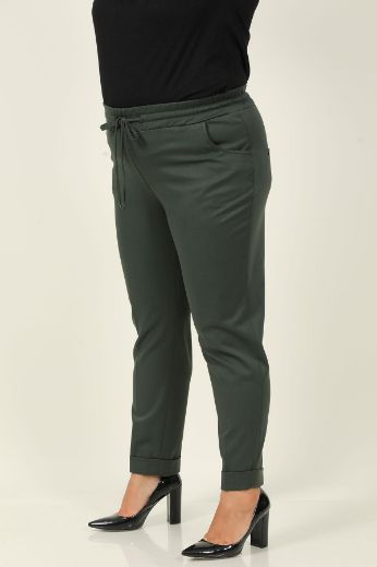 Picture of Vivento 3634xl DARK GREEN Plus Size Women Pants 