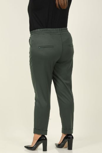 Picture of Vivento 3634xl DARK GREEN Plus Size Women Pants 