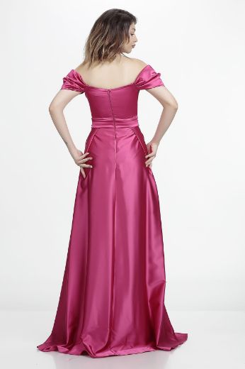 Picture of SWORD STONE 5151 FUCHSIA Women Evening Gown