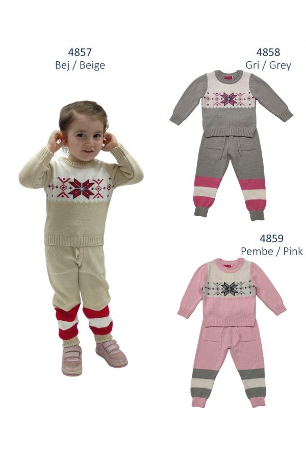 Picture of Sevimli Kids 4702 PINK Girl Suit