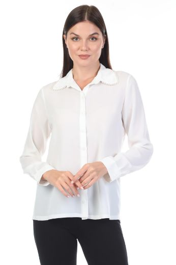Picture of Vangeliza 8323 ECRU Women Shirt
