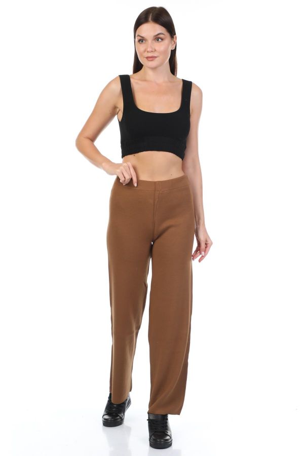 Picture of Womma 42765 BROWN Women's Trousers
