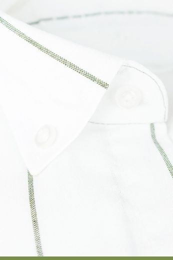 Picture of VARETTA PANO1005 WHITE-GREEN Men Shirt