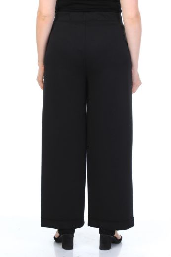 Picture of Wioma 4255xl BLACK Plus Size Women Pants 