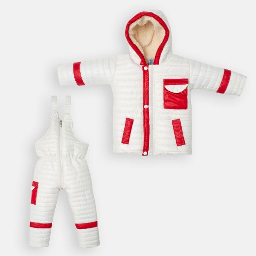 Picture of Coppababy 2108062 WHITE Boy Suit