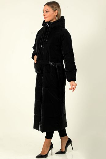 Picture of Cornelli BT020019 BLACK Women Puffer Coat