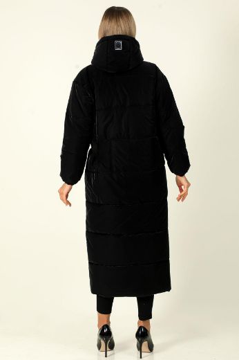 Picture of Cornelli BT020019 BLACK Women Puffer Coat