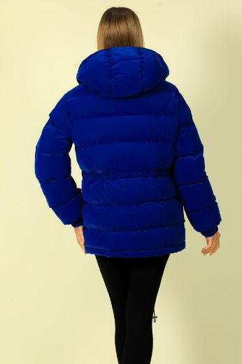 Picture of Cornelli BT021047 SAX Women Puffer Coat