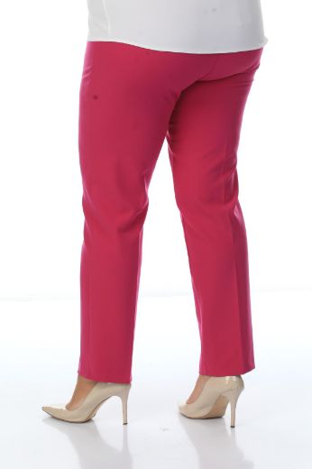 Picture of Sandrom 2109xl PINK Plus Size Women Pants 