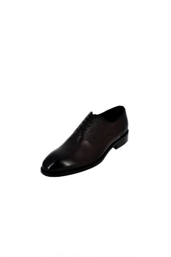 Picture of Dosso Dossi Shoes 12091 KAHVE ANTIK ST Men Classic Shoes