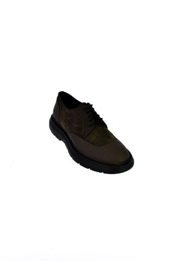 Picture of Dosso Dossi Shoes I-28-37 YSL COTON G HAKI VINTAGE NBK ST Men Classic Shoes