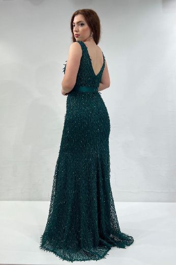Picture of SWORD STONE 5287 GREEN Women Evening Gown