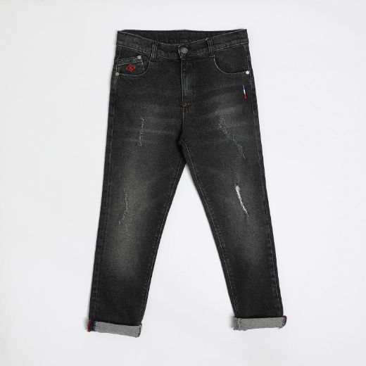 Picture of Nanica 322214 BLACK BOYS TROUSERS