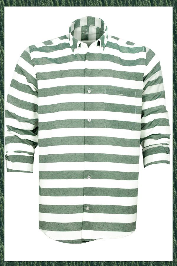 Picture of VARETTA PANO1003 GREEN Men Shirt