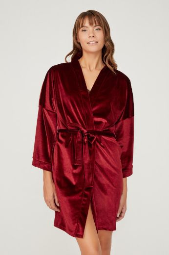 Picture of Cottonhill CH15091708VŞ CHERRY Womens Robes