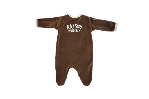 Picture of Bebepan 4430 BROWN Baby Overalls