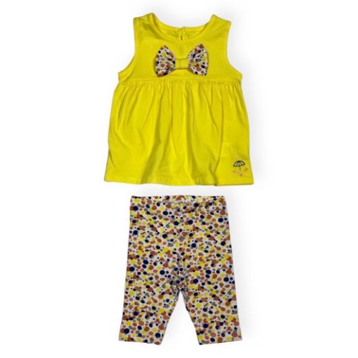 Picture of Bebepan 4276 YELLOW Baby Suit