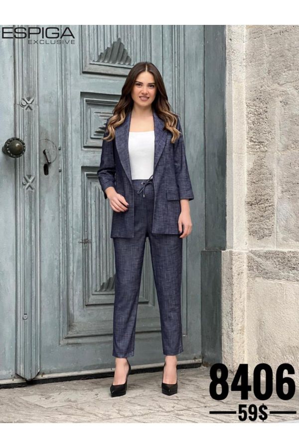 Picture of Espiga 8406 NAVY BLUE Women Suit