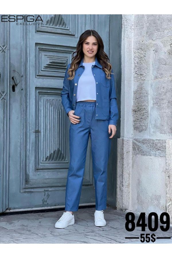 Picture of Espiga 8409 BLUE Women Suit