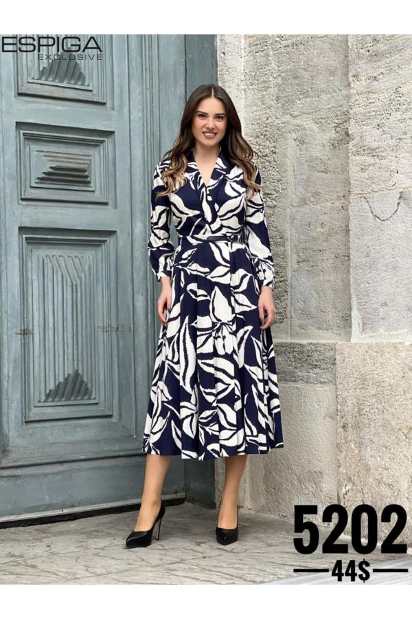 Picture of Espiga 5202 NAVY BLUE Women Dress