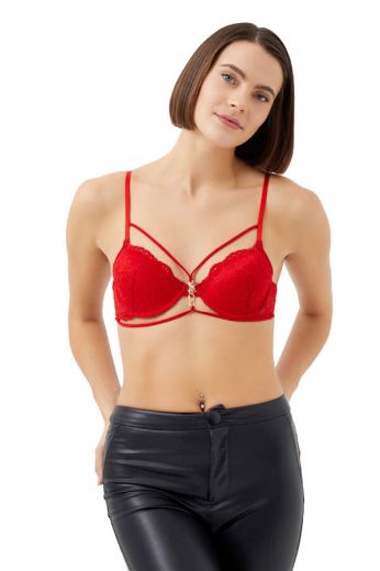 Cottonhill CH10491106KR KIRMIZI Kadın Bralet resmi