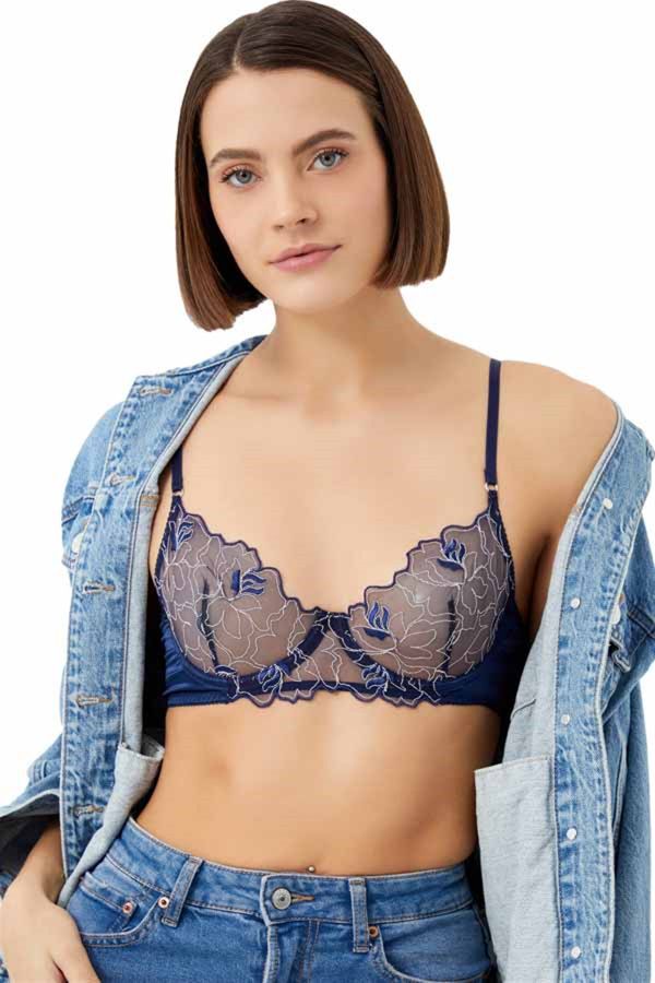 Cottonhill CH10551907LC LACIVERT Kadın Bralet resmi