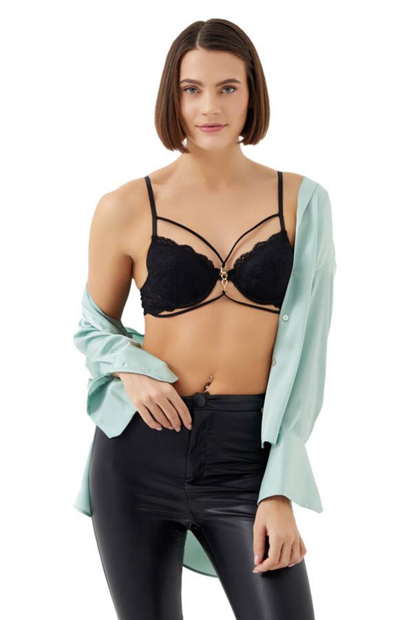 Cottonhill CH10491106SY SIYAH Kadın Bralet resmi