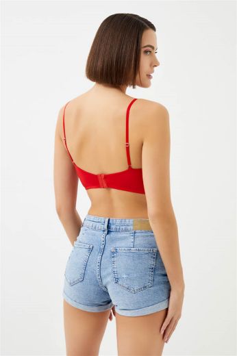 Cottonhill CH10452008KR KIRMIZI Kadın Bralet resmi