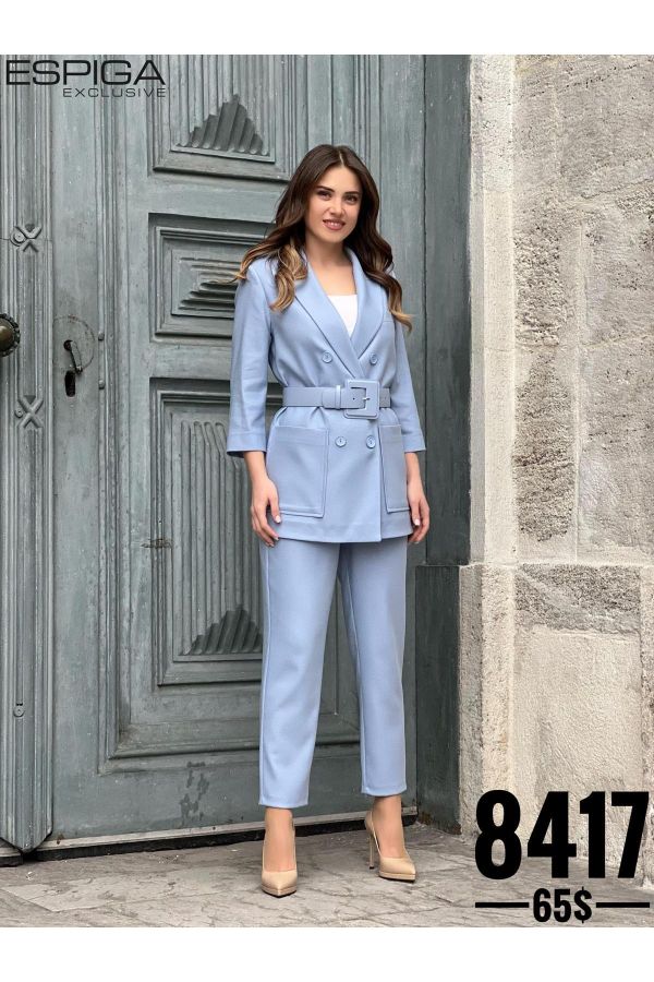 Picture of Espiga 8417 TURQUOISE Women Suit