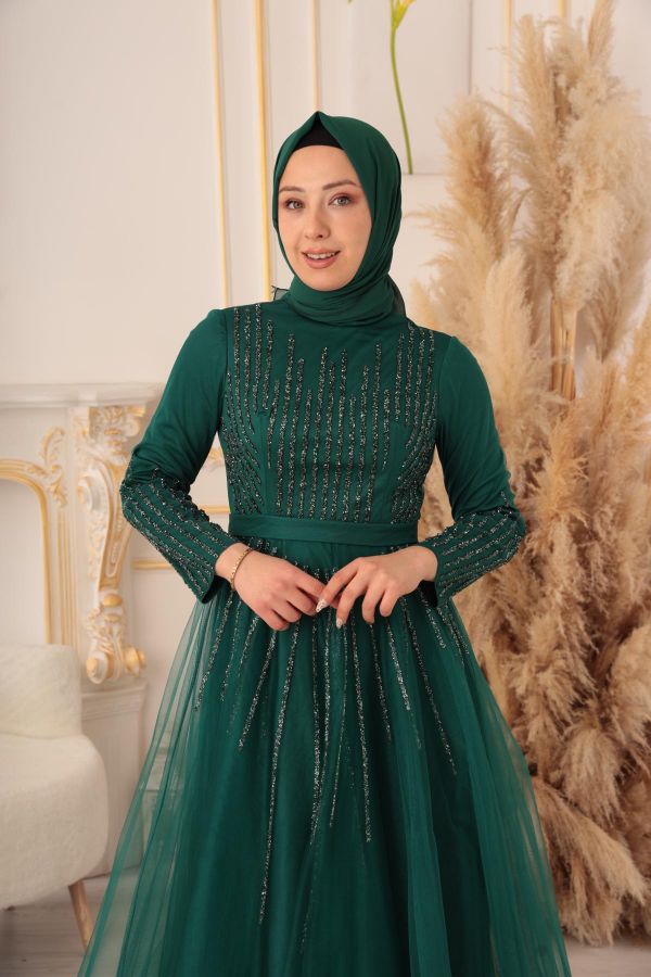 Picture of Tuana Life 12550 EMERALD Women Evening Gown