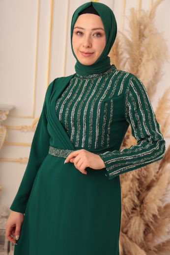 Picture of Tuana Life 1065 EMERALD Plus Size Women Dress 