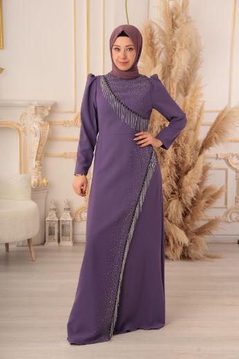 Picture of Tuana Life 1025 LAVENDER Plus Size Women Dress 