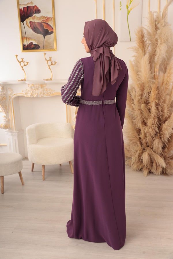 Picture of Tuana Life 1065 LAVENDER Plus Size Women Dress 