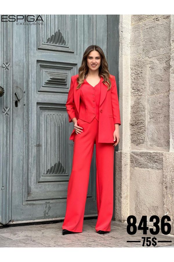 Picture of Espiga 8436 RED Women Suit